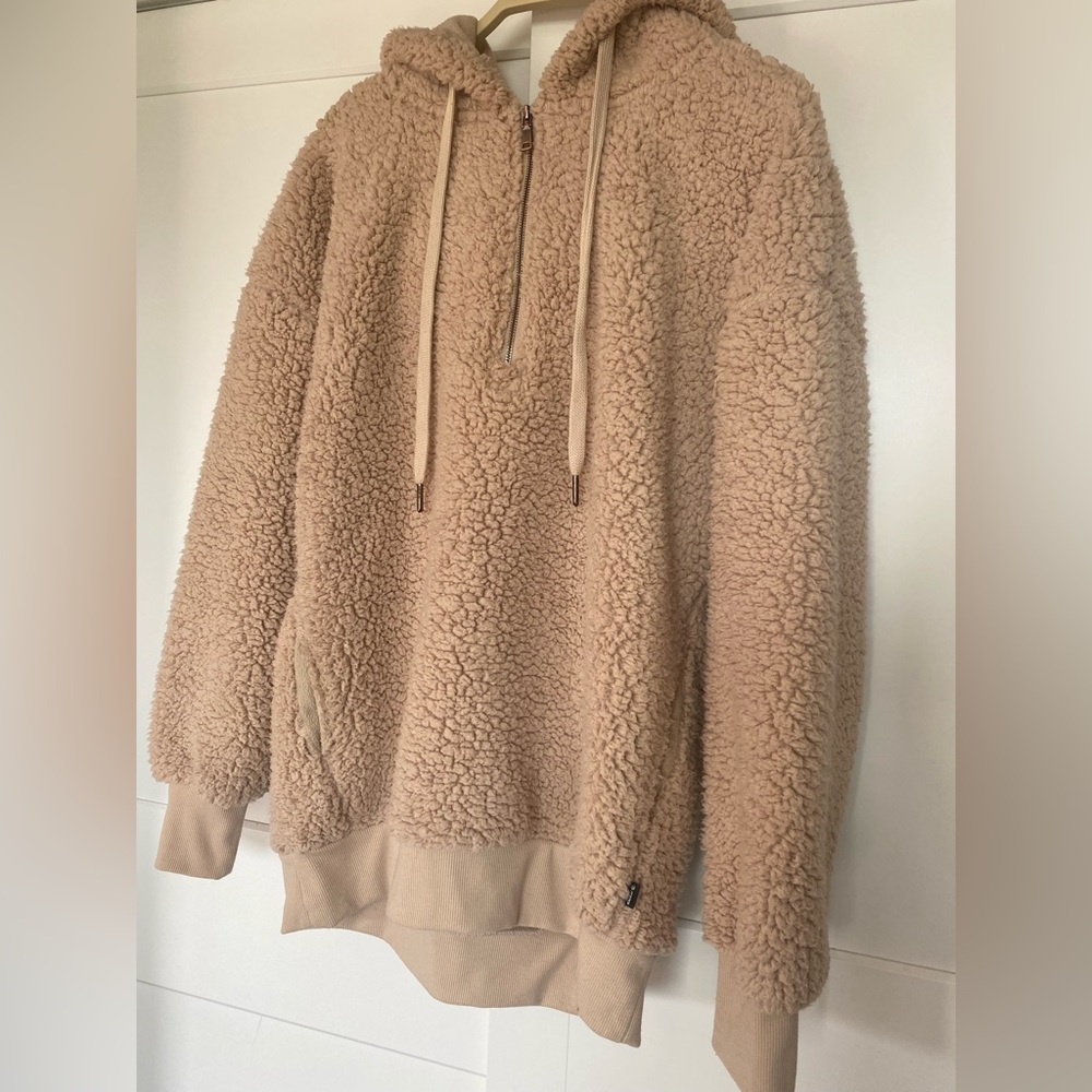Stellar MPG Fleece Teddy Hooded Pullover